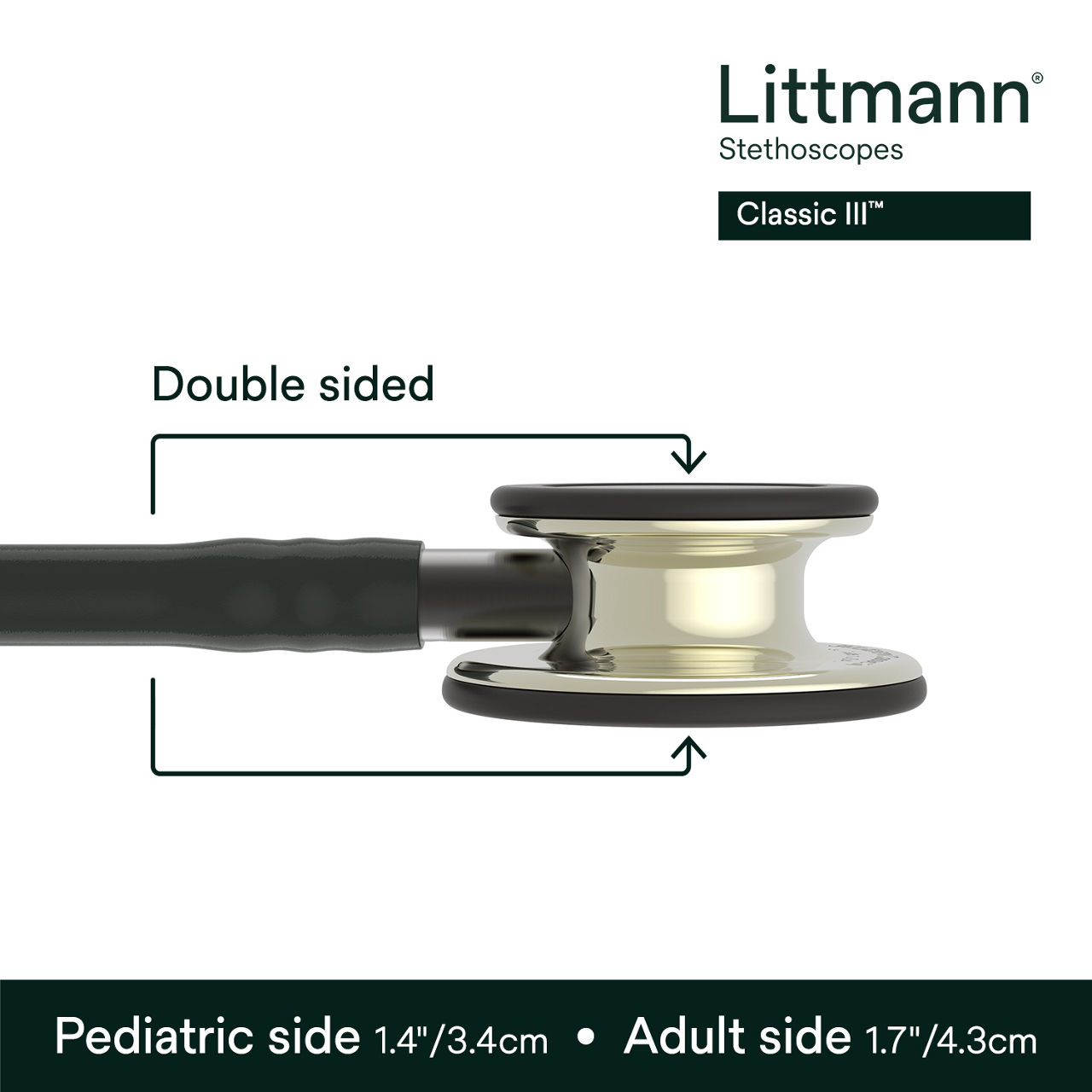 Littmann Classic III Stethoscope, 5861, B+ Image 3