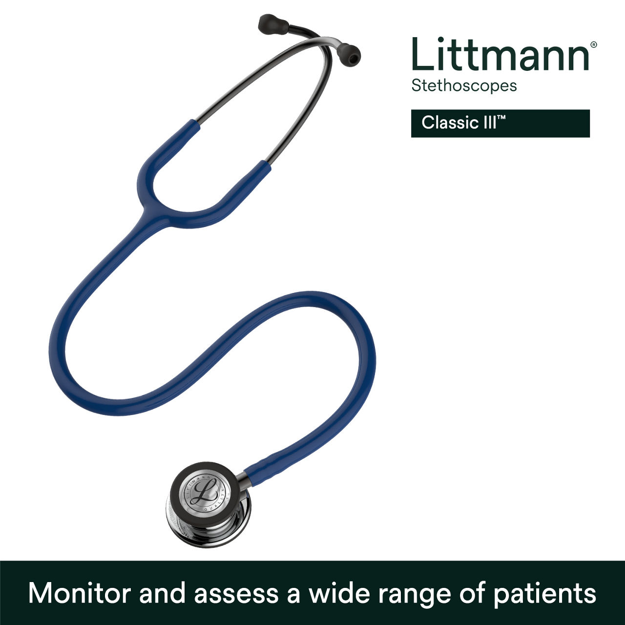 Littmann Classic III Stethoscope, 5863, B+ Image 1