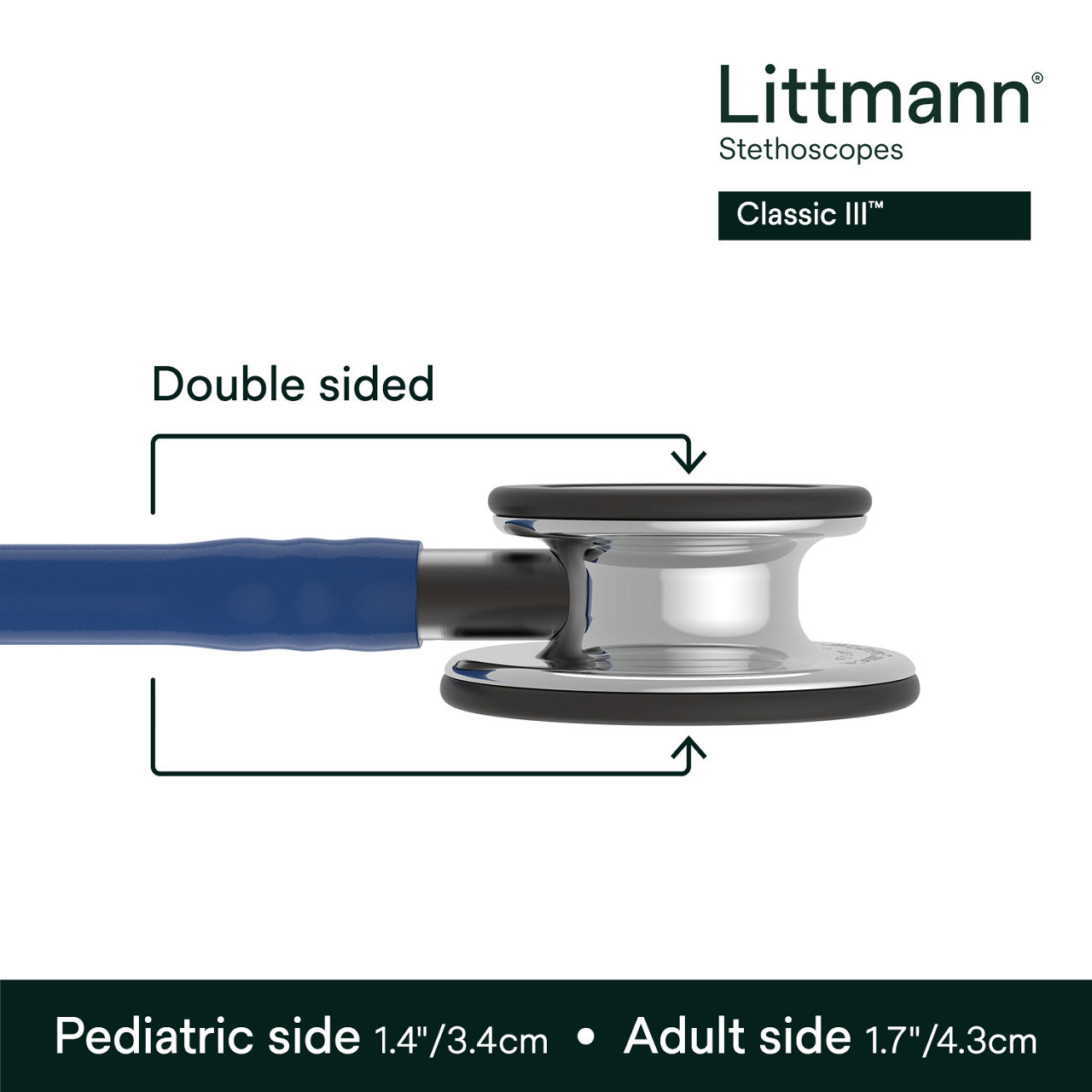 Littmann Classic III Stethoscope, 5863, B+ Image 3