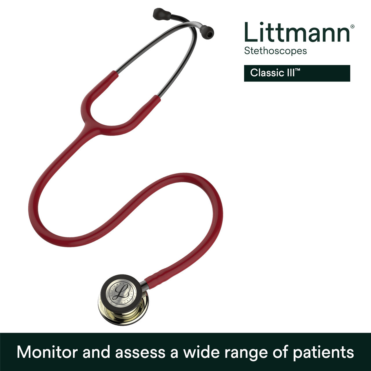 Littmann Classic III Stethoscope, 5864, B+ Image 1