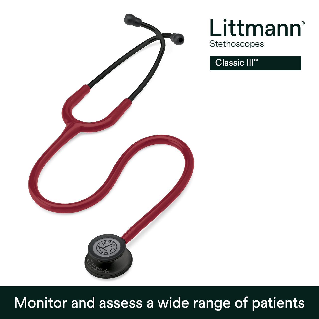 Littmann Classic III Stethoscope, 5868, B+ Image 1