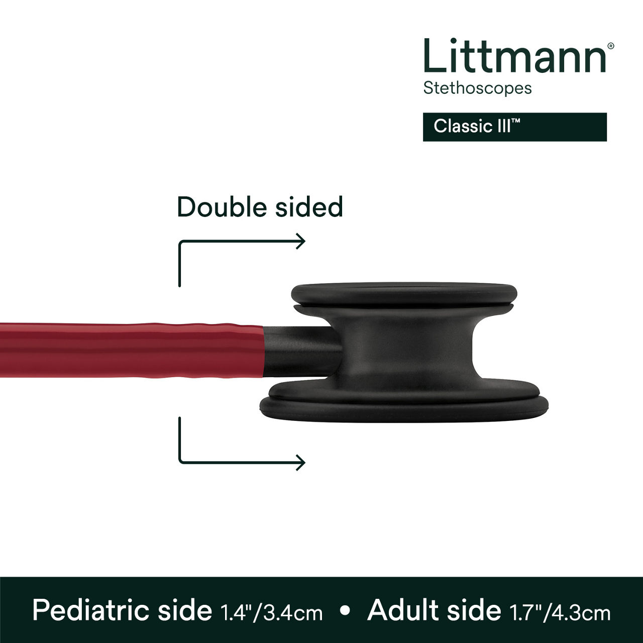 Littmann Classic III Stethoscope, 5868, B+ Image 3