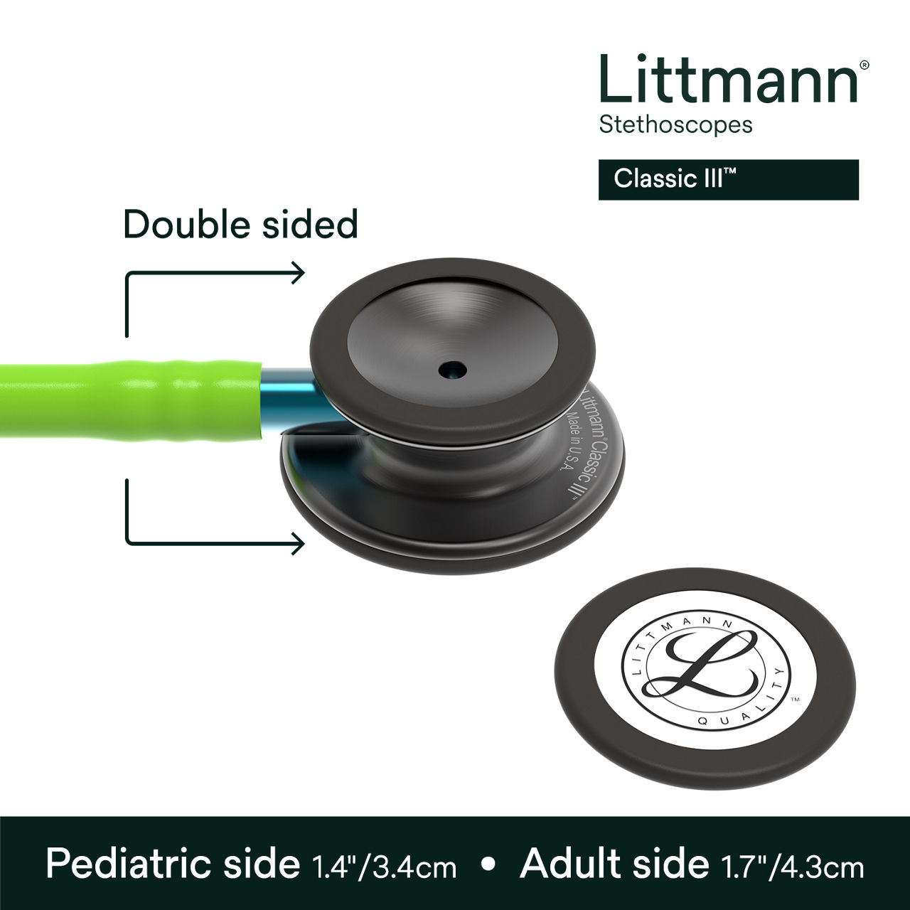 Littmann Classic III Stethoscope, 5875, B+ Image 3