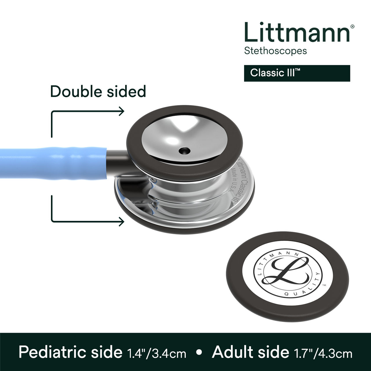 Littmann Classic III Stethoscope, 5959, B+ Image 3