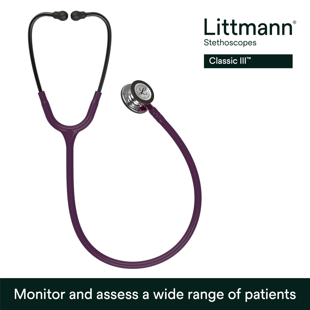 Littmann Classic III Stethoscope, 5960, B+ Image 1