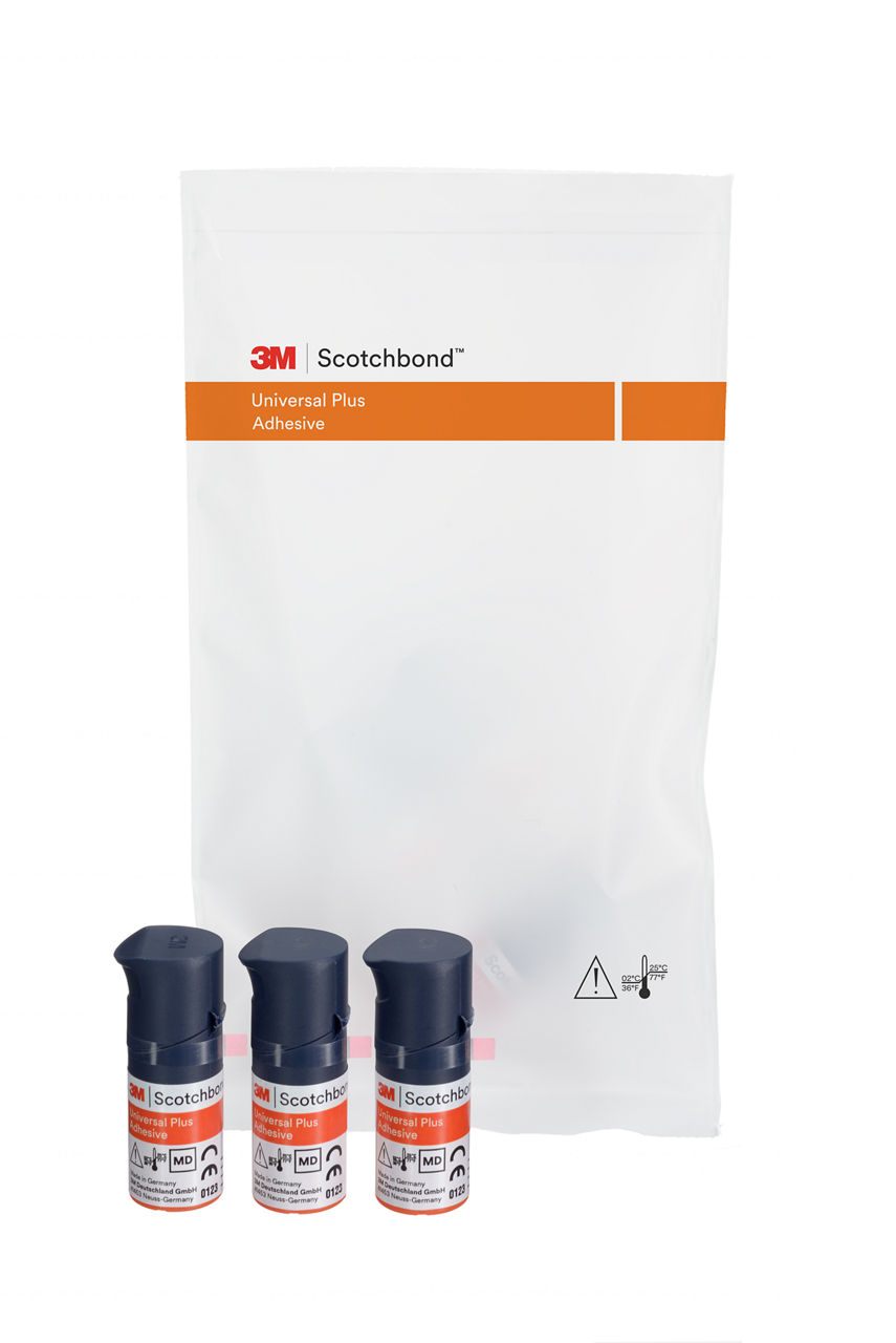 3M™ Scotchbond™ Universal Plus Adhesive Refill Vials 3 x 5 ml, 41295