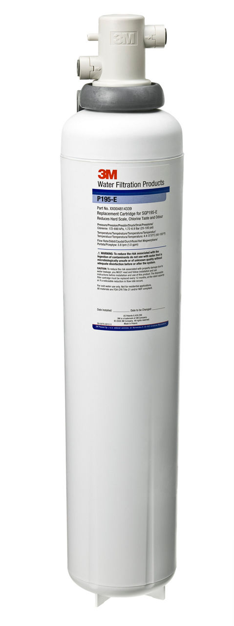 3M™ Cartucho de produtos de filtragem de água, P195H, 1/Caixa