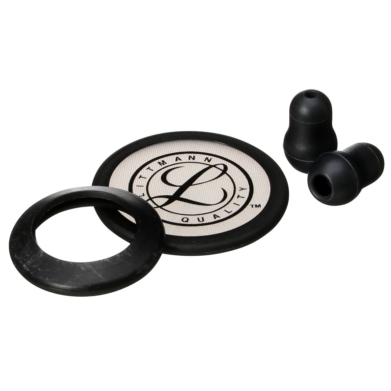 3M™ Littmann® reservedelssæt til stetoskop, Classic II S.E., sort, 40005