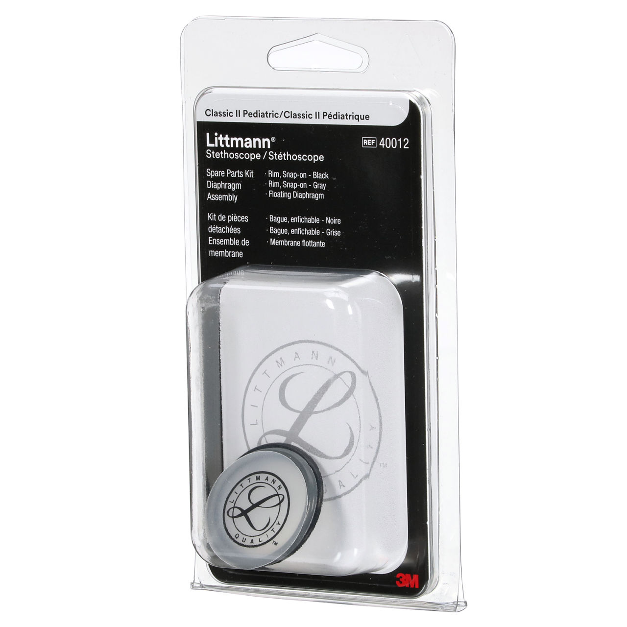 3M™ Littmann® Stethoscope Spare Parts Kit Classic II Pediatric Diaphragm Assembly, 40012