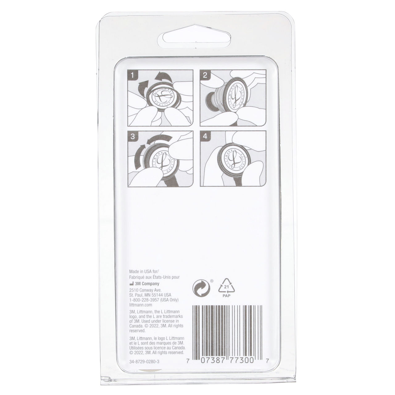 3M™ Littmann® Stethoscope Spare Parts Kit, Classic II Infant Assembly, 40013