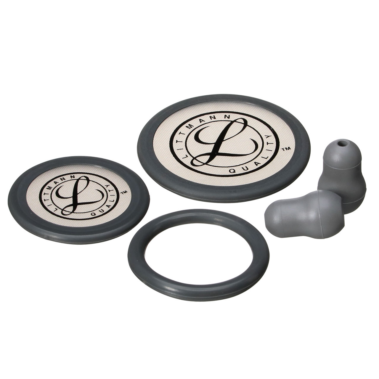 3M™ Littmann® Stethoscope Spare Parts Kit, 40017 Classic III™, Cardiology IV™ and CORE, Gray
