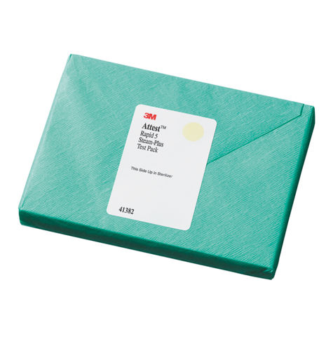 3M™ Attest™ Rapid Steam Biological Indicator Test Pack with Type 5 CI, 41382