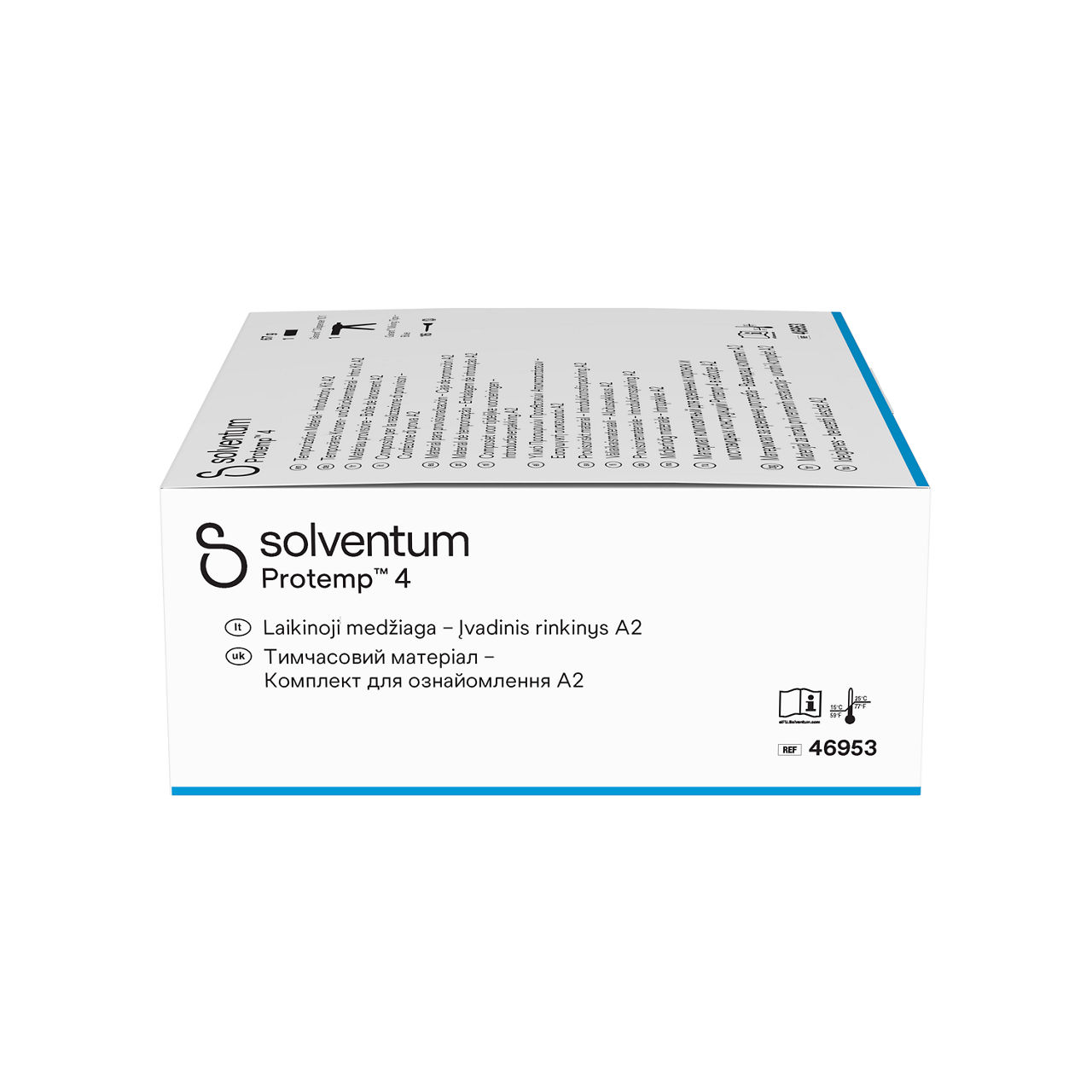 Solventum™ Protemp™ 4 Temporization Material, 46953, A2, Intro Kit - Left, Center, In Packaging (2C1)
