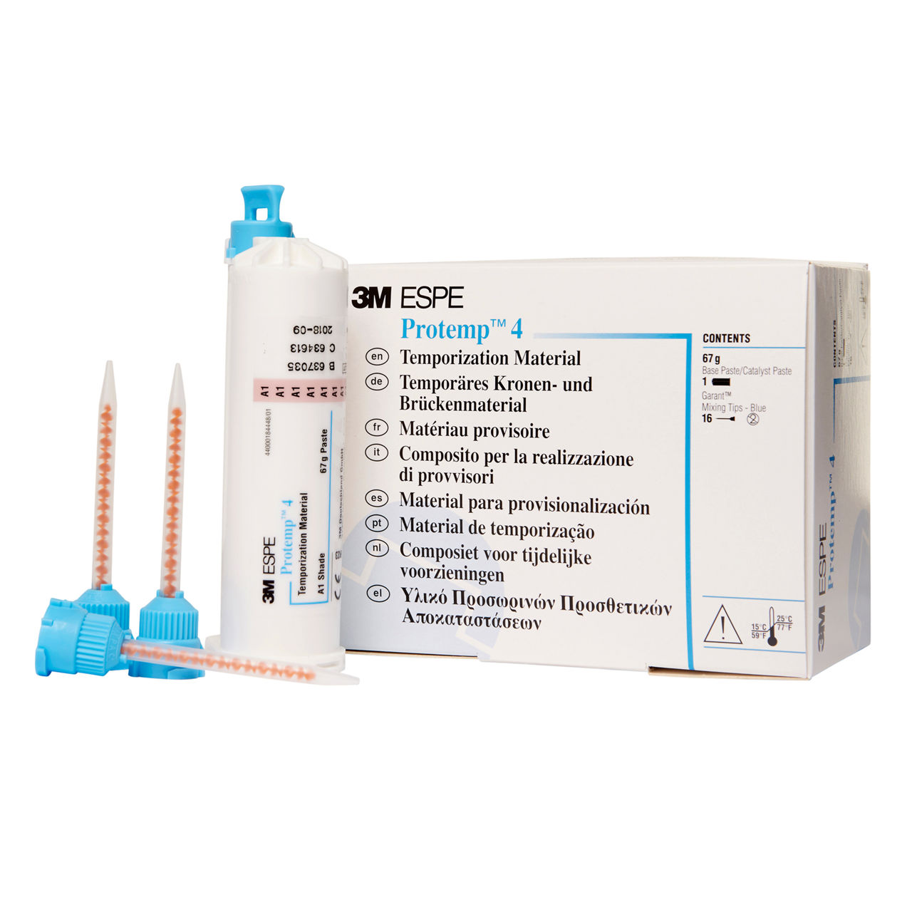 Refil para Material de Temporização 3M™ Protemp™ 4 – Tom A2, 46956