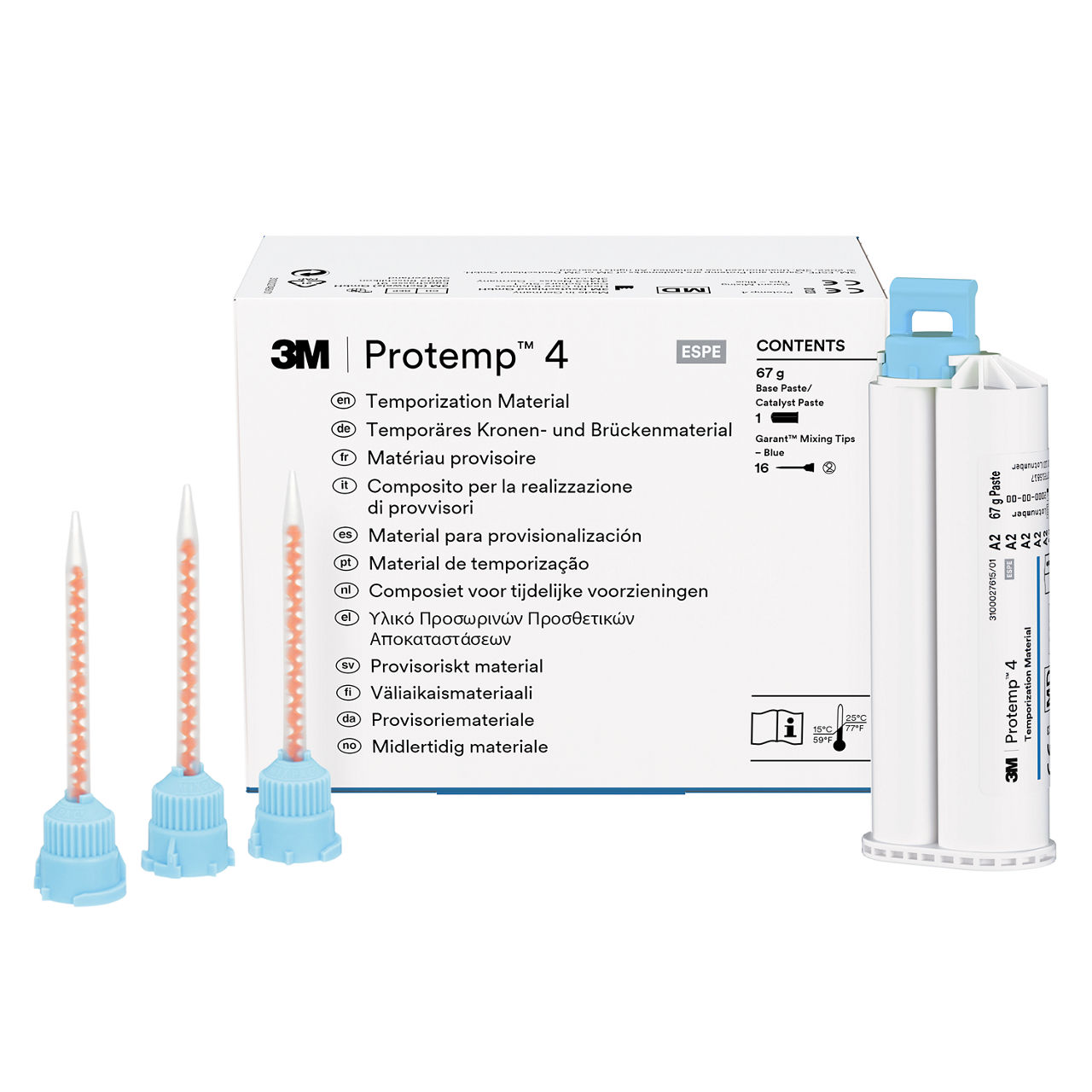 3M™ Protemp™ 4 Temporization Material, 46956, Shade A2, Refill