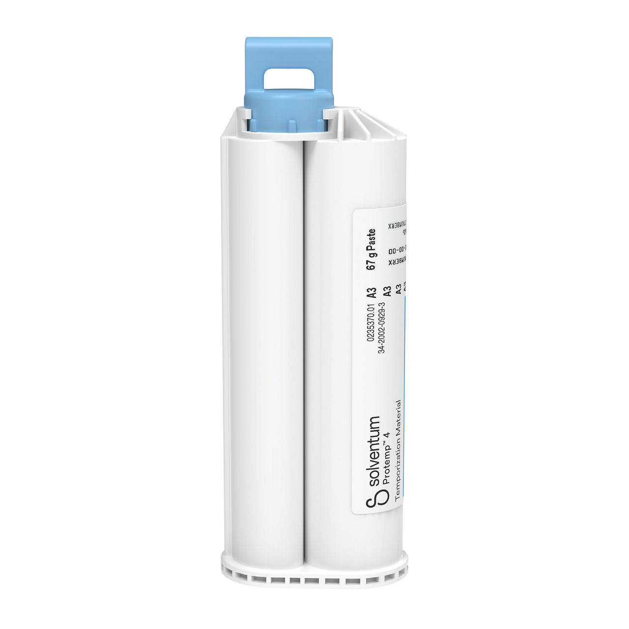 Solventum™ Protemp™ 4 Temporization Material, 46957EE, A3 - Front, Left, Out of Packaging (1L0)