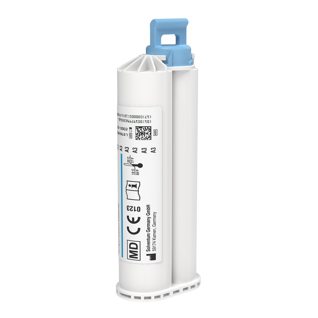 Solventum™ Protemp™ 4 Temporization Material, 46957EE, A3 - Front, Right, Out of Packaging (1R0)