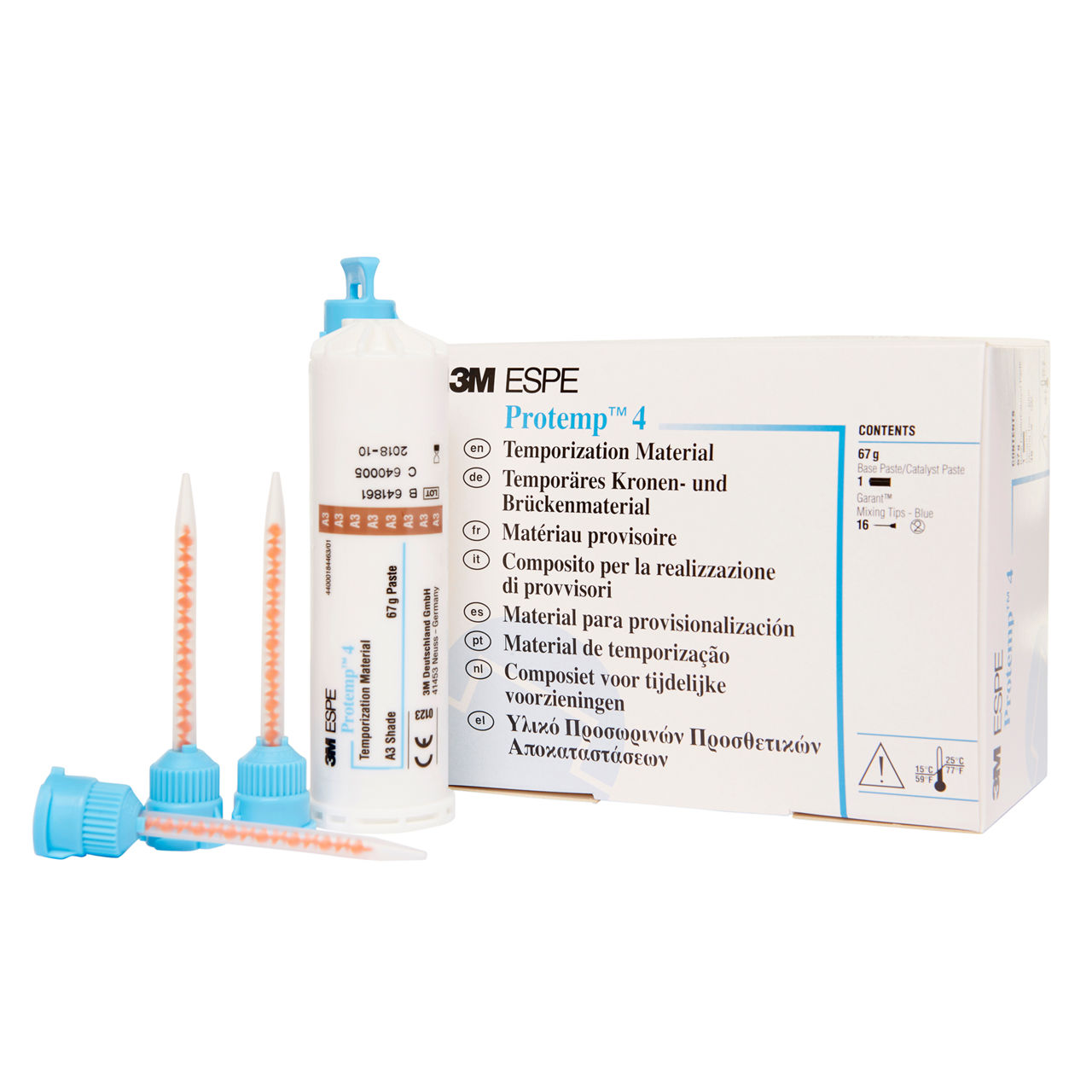 Refil para Material de Temporização 3M™ Protemp™ 4 – Tom Bleach, 46959