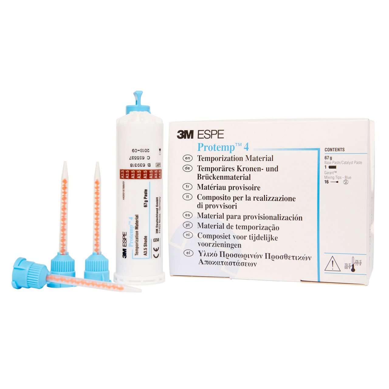 3M™ プロテンプ™ 4 テンポラリーマテリアル, 46972, A3.5, 1 本/箱