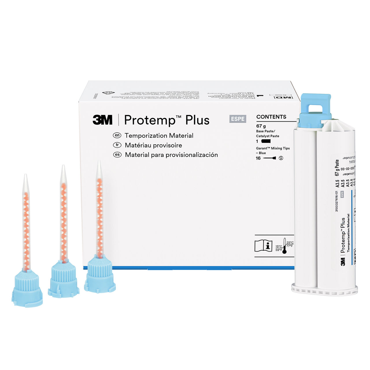 3M™ Protemp™ Plus Temporization Material, 46973, Shade A3.5