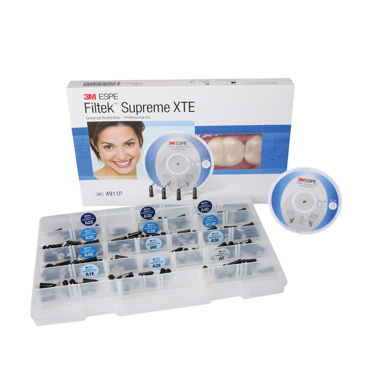 3M™ Filtek™ Supreme XTE Universeel Restauratiemateriaal Professional Kit Capsules, 4911P