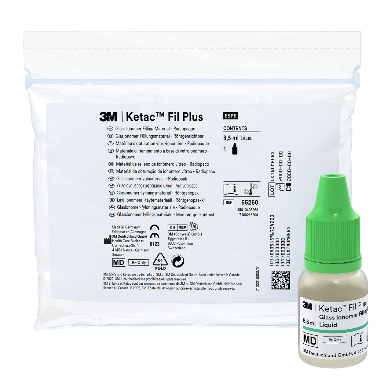 3M™ Ketac™ Fil Plus Glass Ionomer Filling Material, 55260, Liquid