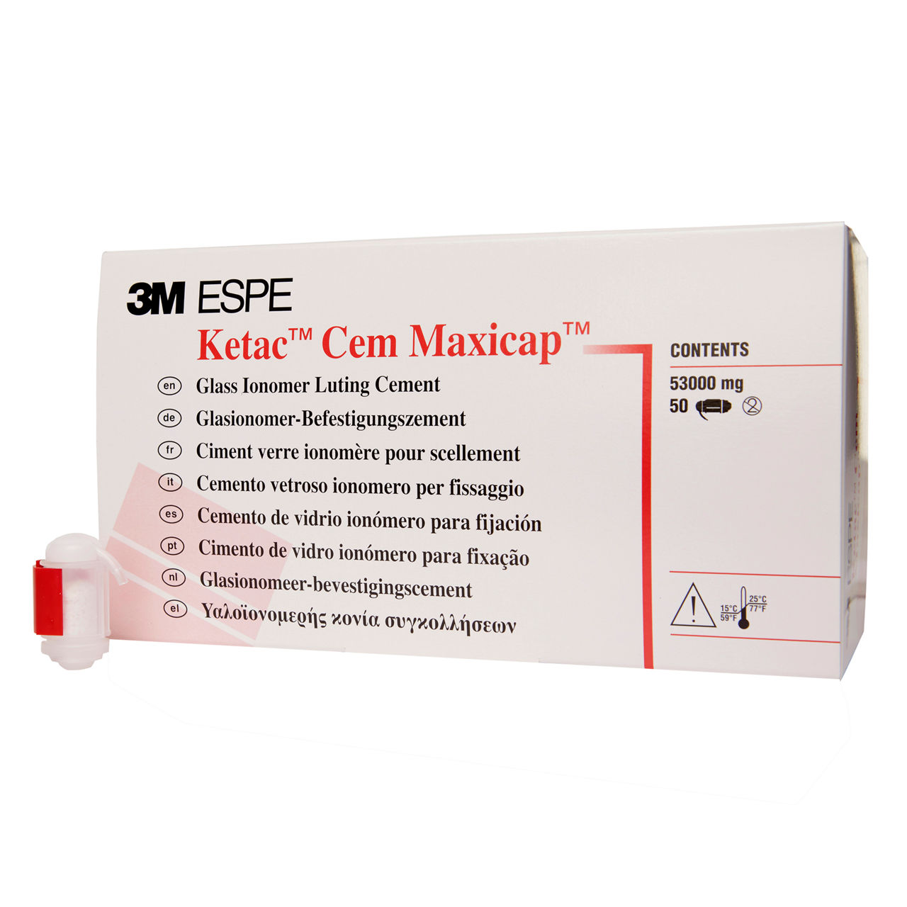 Ketac Cem Maxicap Permanent GI Luting Cement Refill 56020