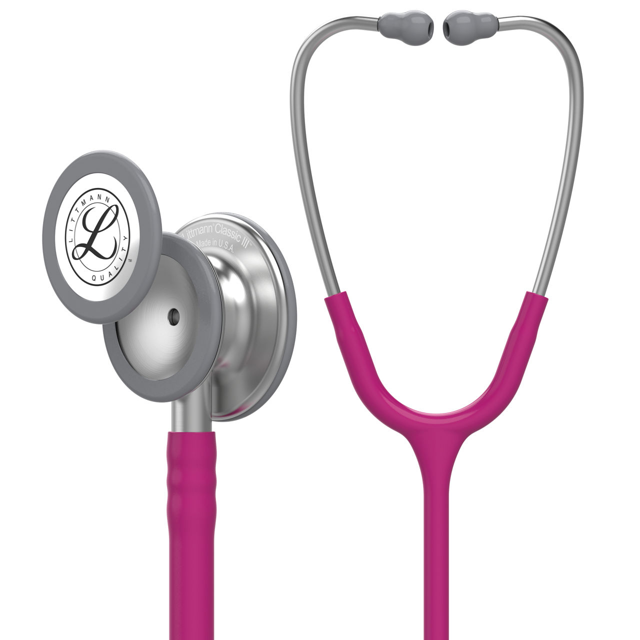 3M™ Littmann®  Classic III™ Stetoskooppi, vadelmanvärinen letkusto, 69 cm, 5648