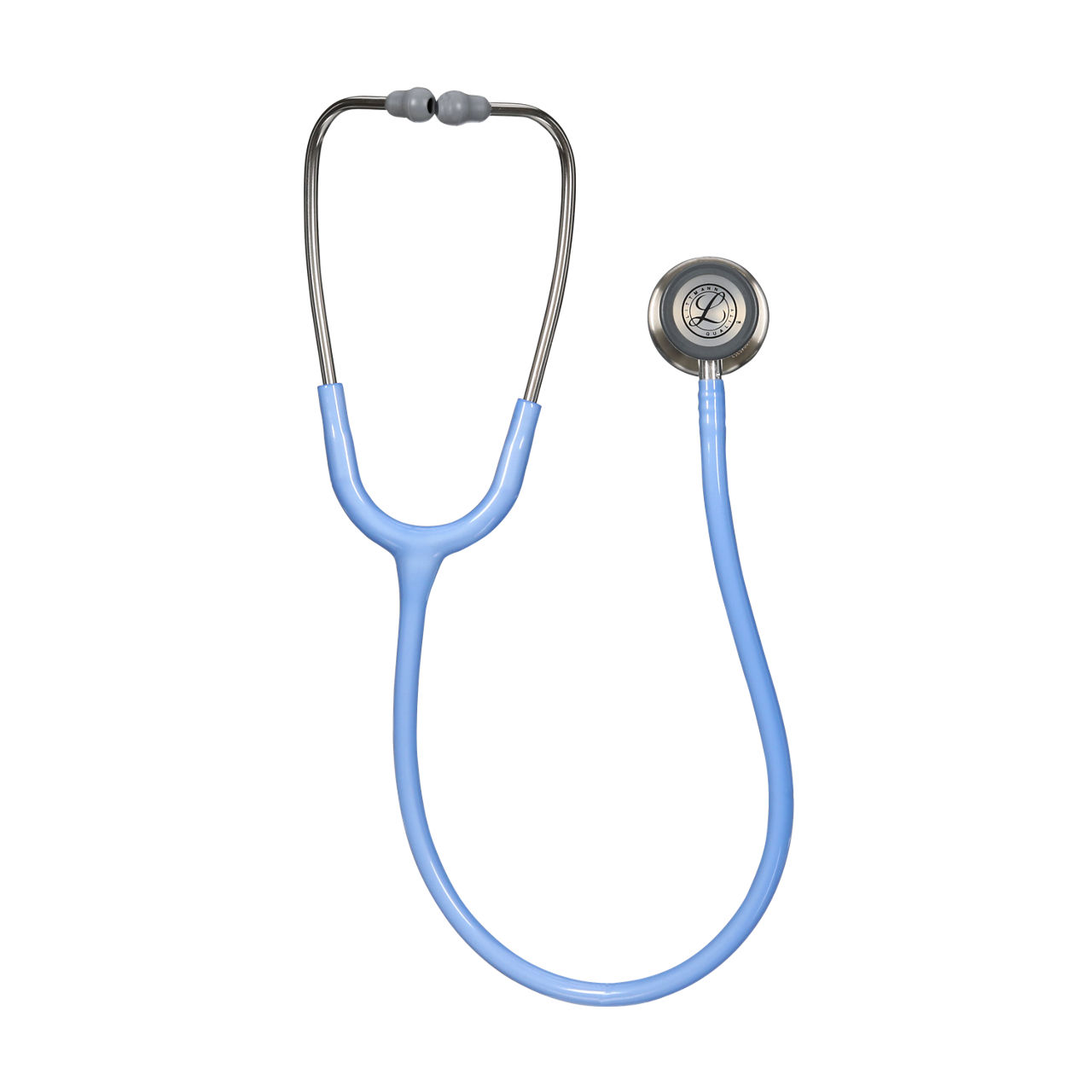 Littmann® Classic III™ Stethoscope, 5630, Standard-Finish Chestpiece, Ceil Blue Tube, 27 in, 3/CS - Front, Center, Out of Packaging (1C0)