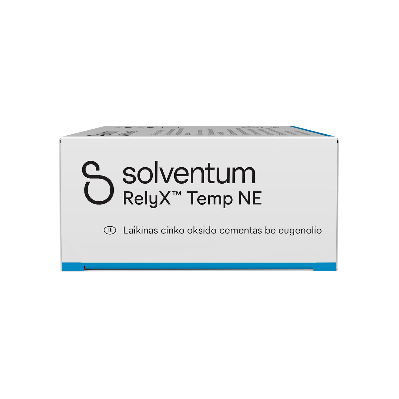 Solventum™ RelyX™ Temp NE Temporary Cement Zinc Oxide Non-Eugenol - Left, Center, In Packaging (2C1)