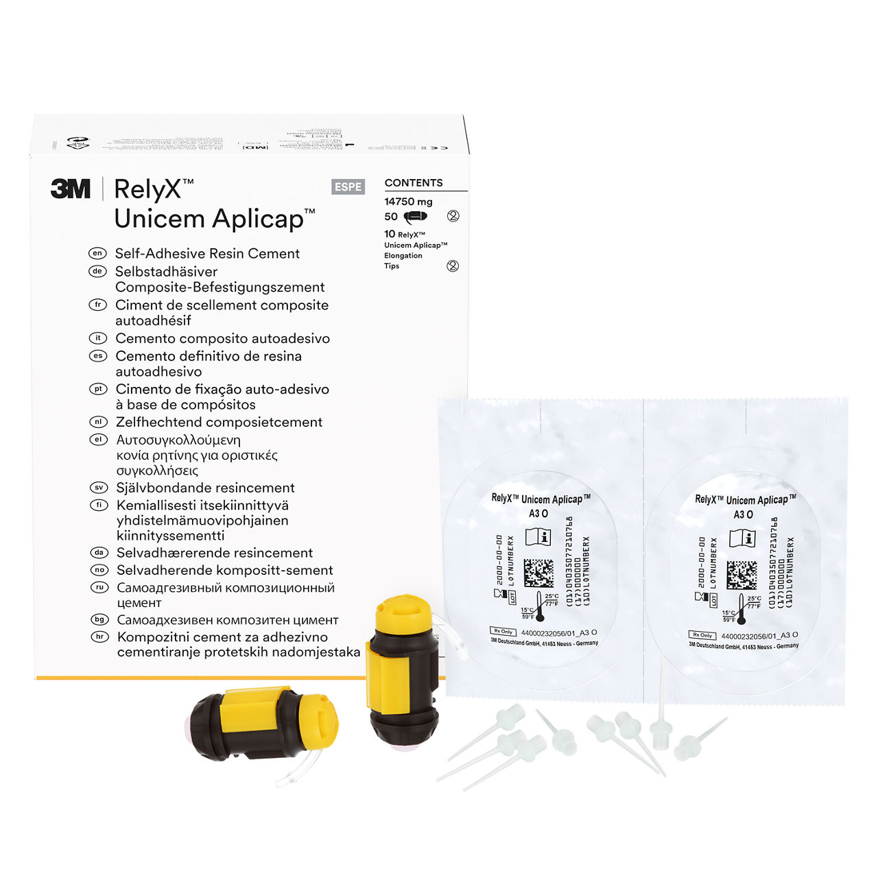 RELYX UNICEM APLICAP REFILL 50 A3 O, 56817