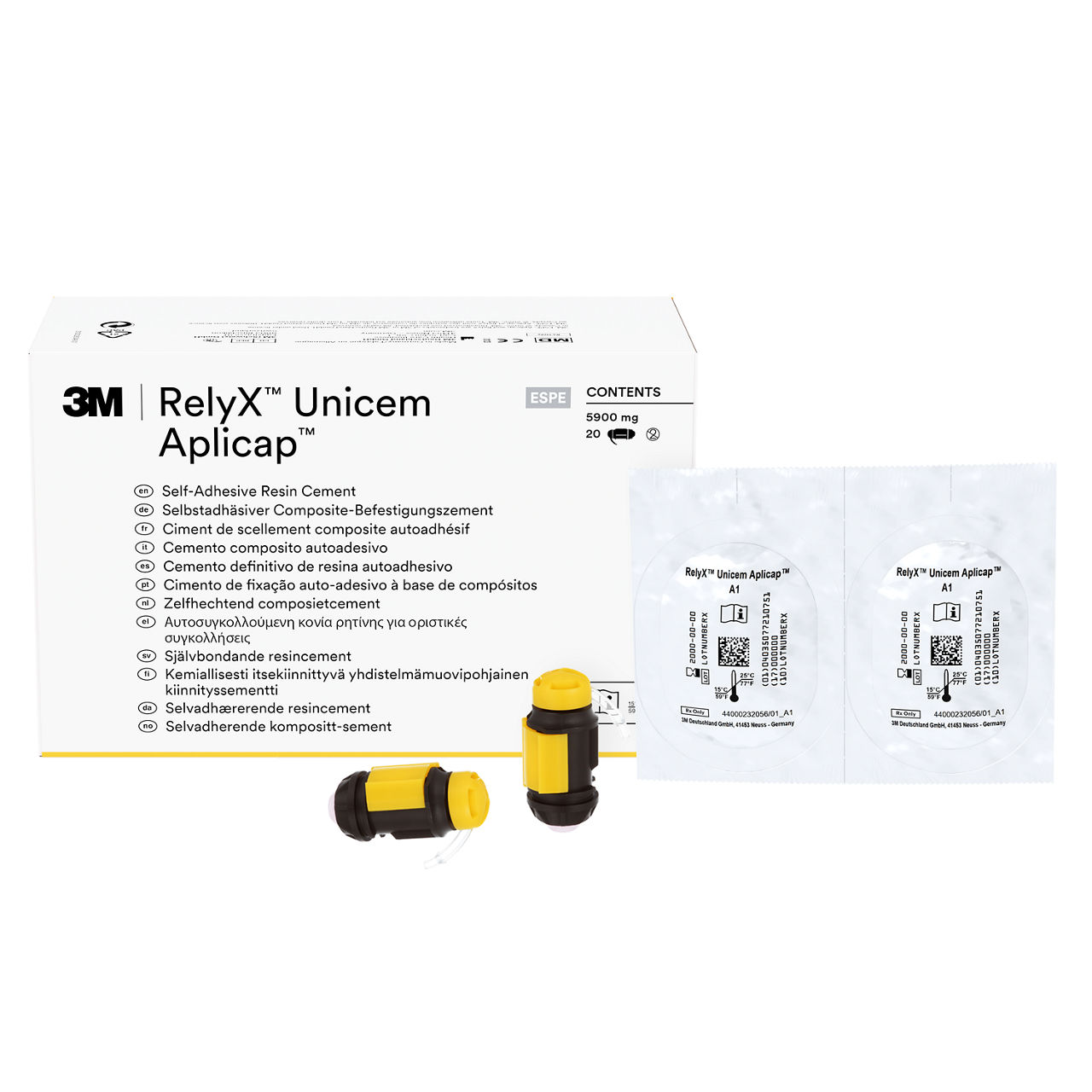 3M™ ESPE™ RelyX™ Unicem Aplicap™ Self-Adhesive Universal Resin CementA1, 56819