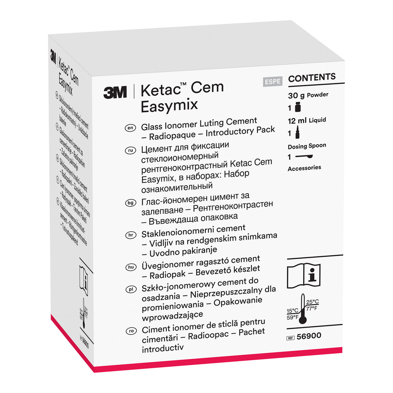 3M™ Ketac™ Cem Easymix Glass Ionomer Luting Cement Starter Pack, 56900