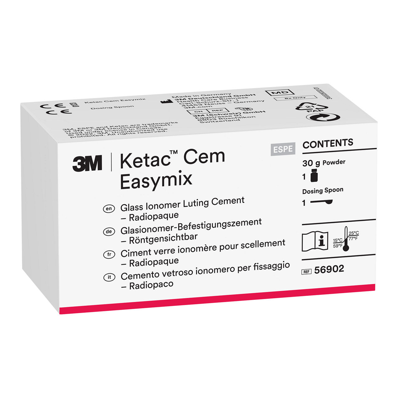 3M™ Ketac™ Cem Easymix Glass Ionomer Luting Cement Refill Powder, 56902