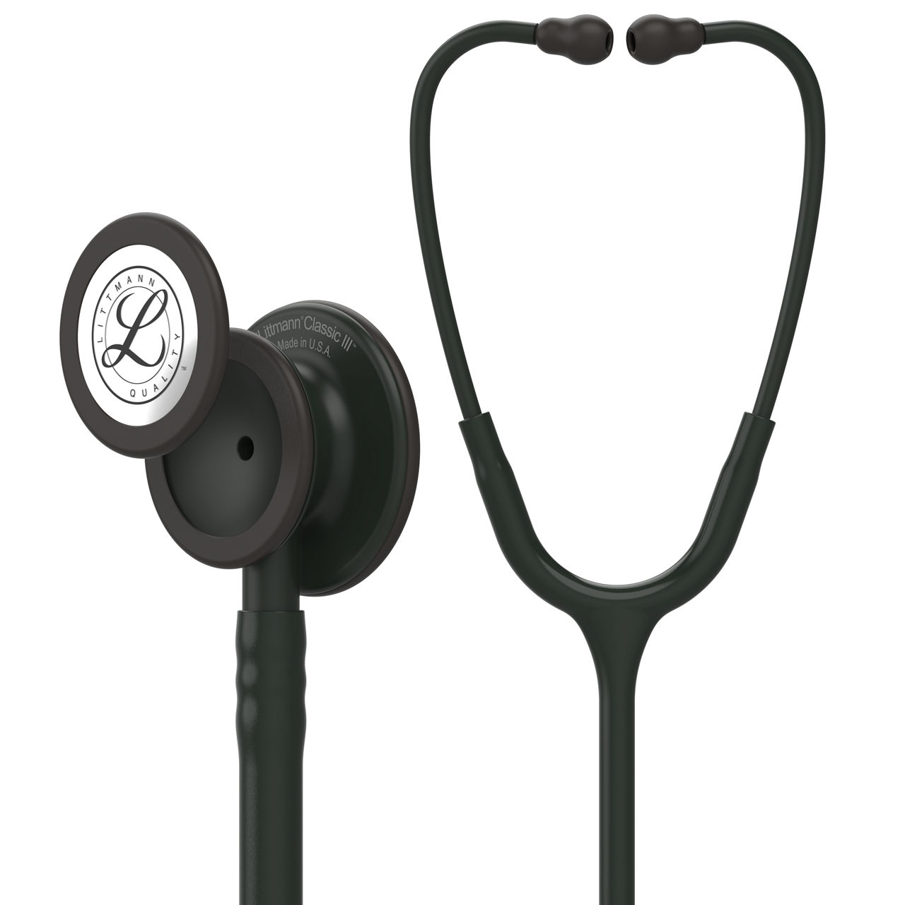 3M™ Littmann® Classic III™ Övervakningsstetoskop, svart bröststycke, svart slang, 67,5 cm, 5803