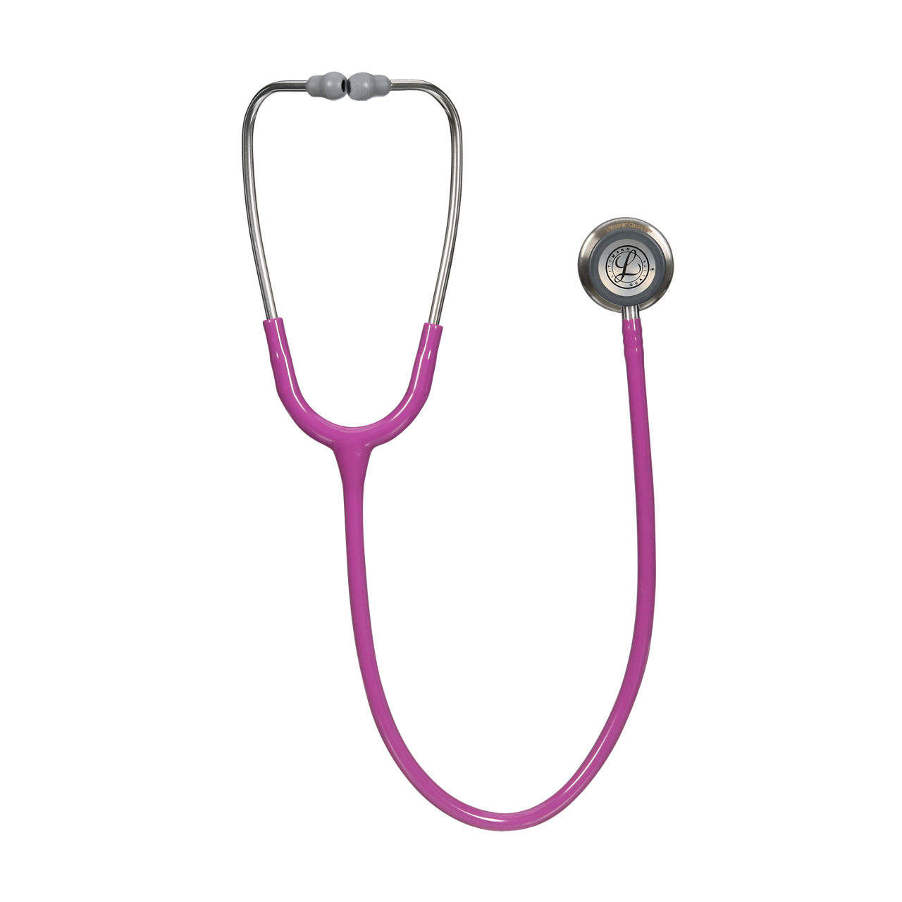 Littmann® Classic III™ Stethoscope, 5832, Standard-Finish Chestpiece, Lavender Tube, 27 in, 3/CS - Front, Center, Out of Packaging (1C0)