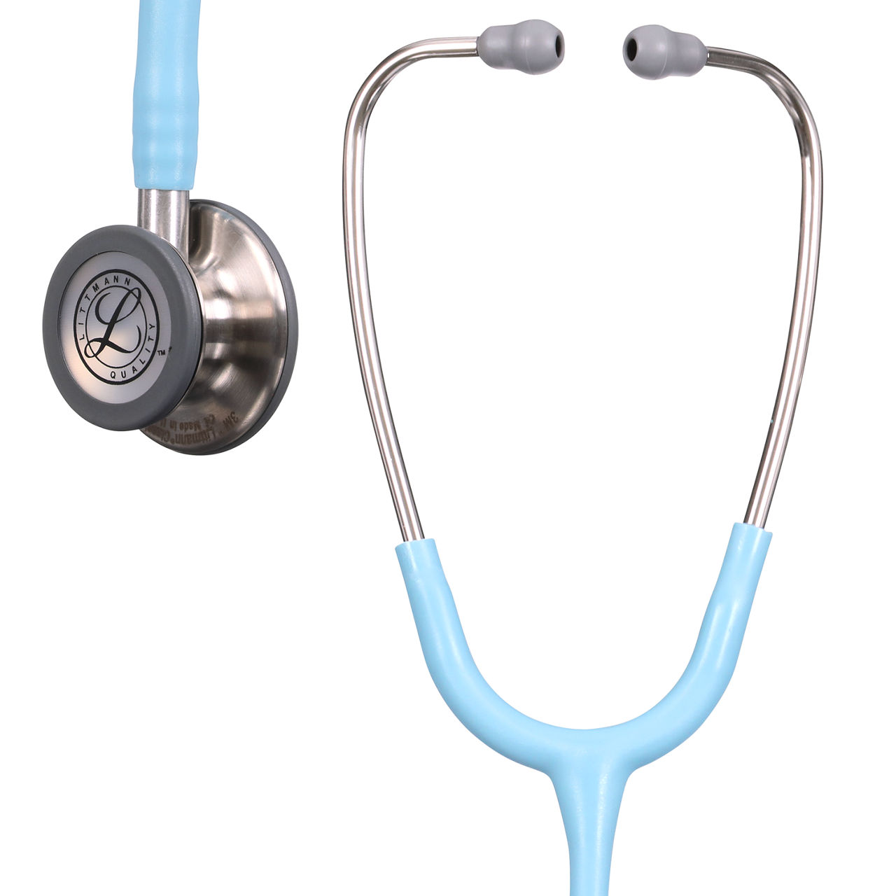 3M™ Littmann® Classic III™ Stethoscope, 5912C, Stainless-finishChestpiece, Satin-finish Marine Blue Tube, 3/CS