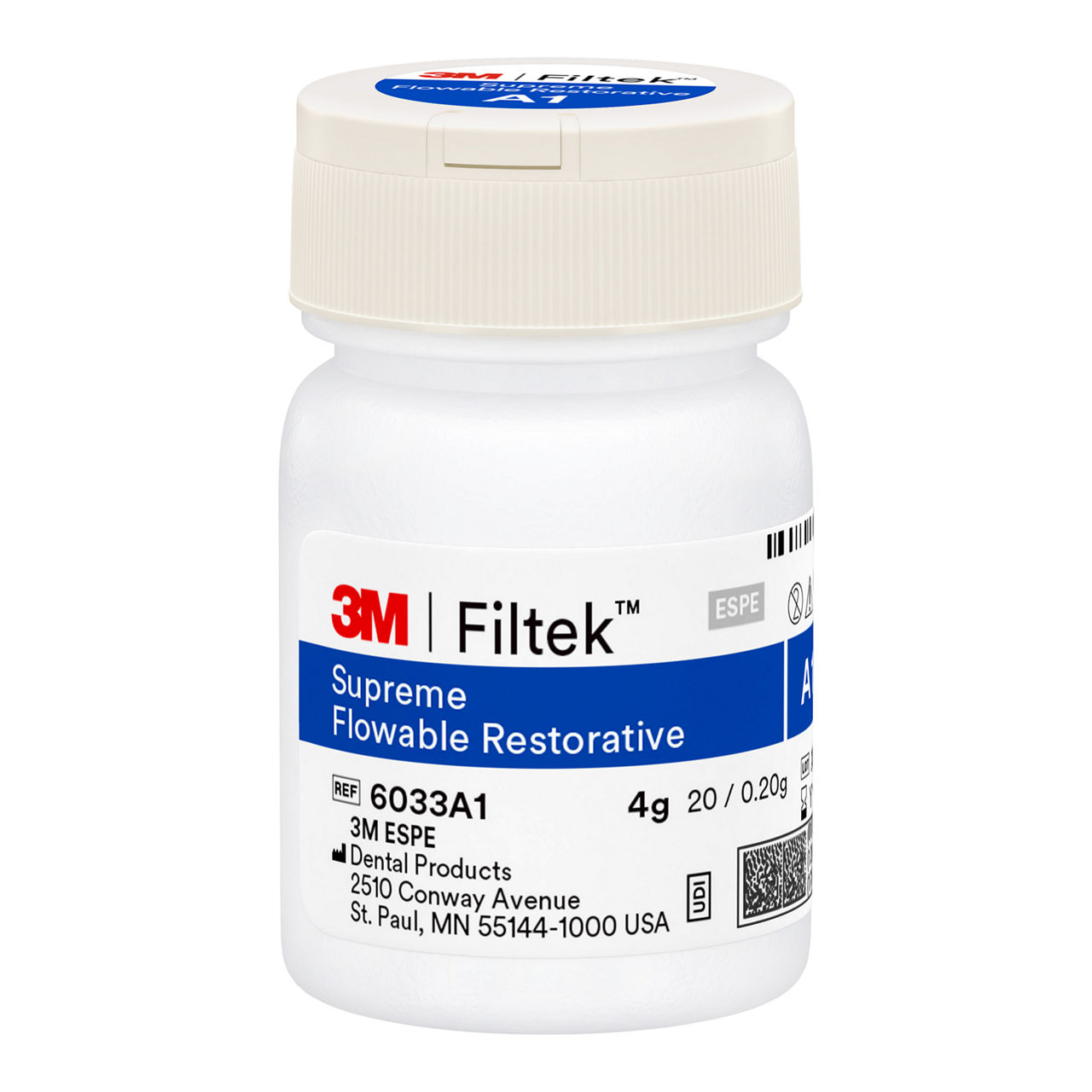 3M™ Filtek™ Supreme Flowable Restorative, 6033A1, 20 - 0.2g Capsules