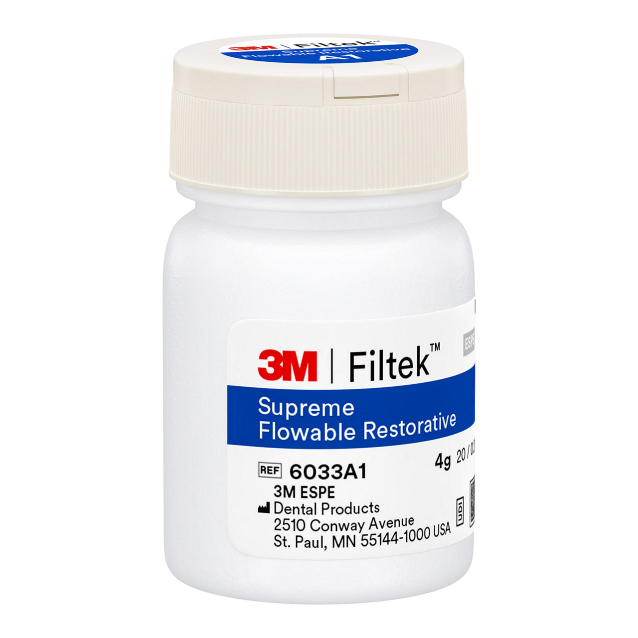 3M™ Filtek™ Supreme Flowable Restorative, 6033A1, 20 - 0.2g Capsules
