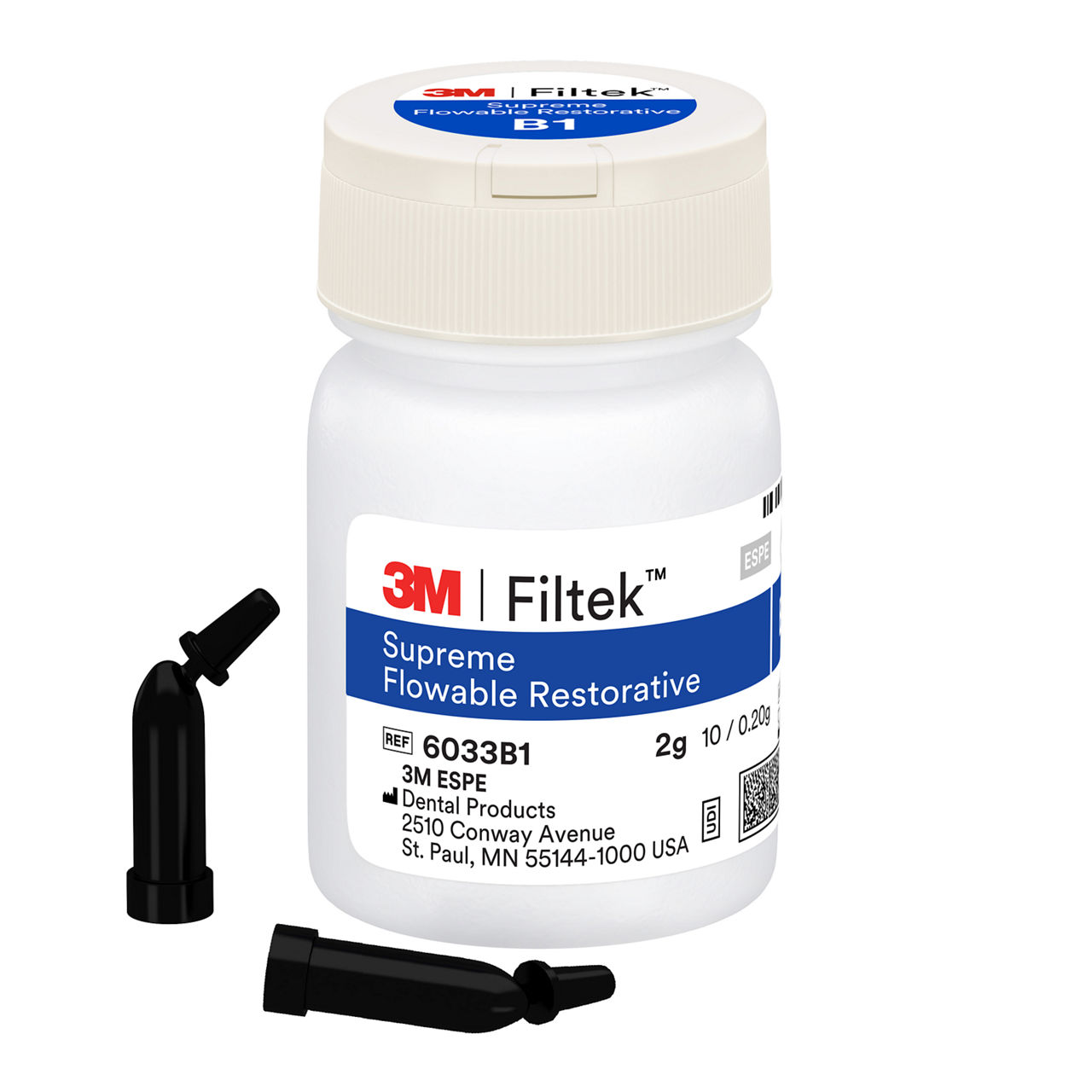 3M™ Filtek™ Supreme Flowable Restorative, 6033B1, 20 - 0.2g Capsules