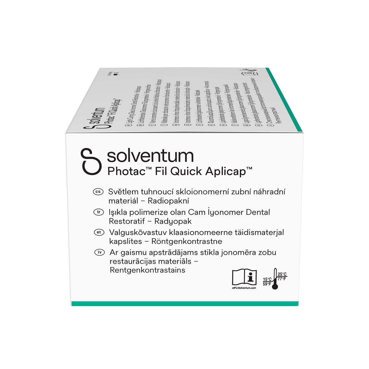 Solventum™ Photac™ Fil Quick Aplicap™ Light-Curing Glass Ionomer DentalRestorative, 61040, NP B3 -Left, Center, In Packaging (2C1)