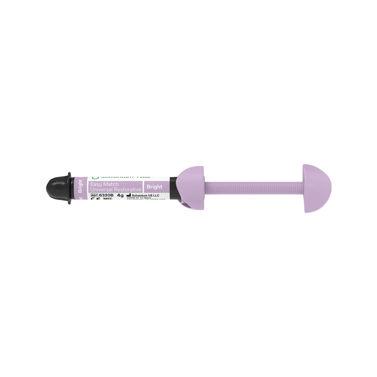 Solventum™ Filtek™ Easy Match Universal Restorative, 6320B, Bright, 4 g, Syringe, 1/BAG - Front, Center, Out of Packaging (1C0)