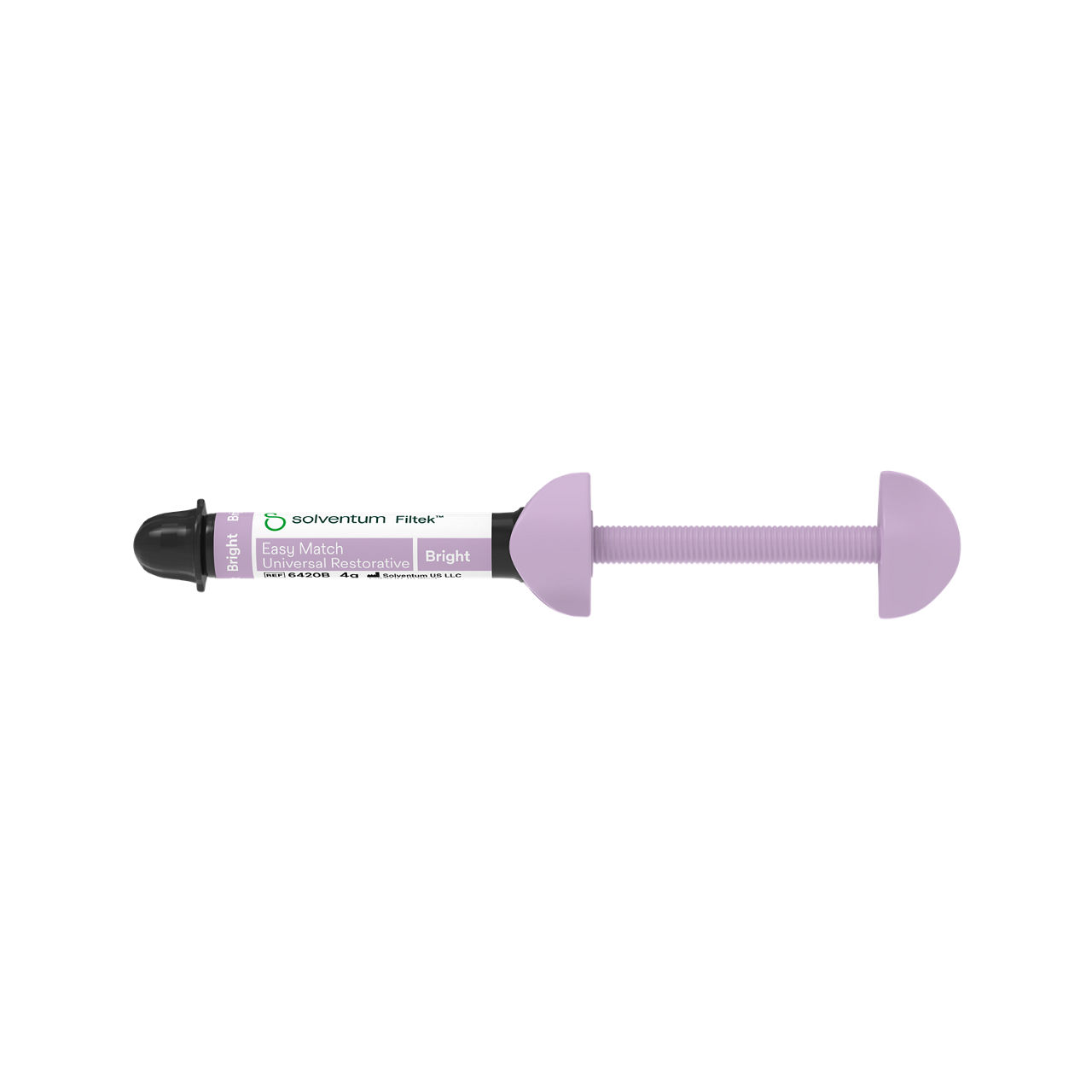 Solventum™ Filtek™ Easy Match Universal Restorative, 6420B, Bright, 4 g, Syringe, 1/BAG - Front, Center, Out of Packaging (1C0)