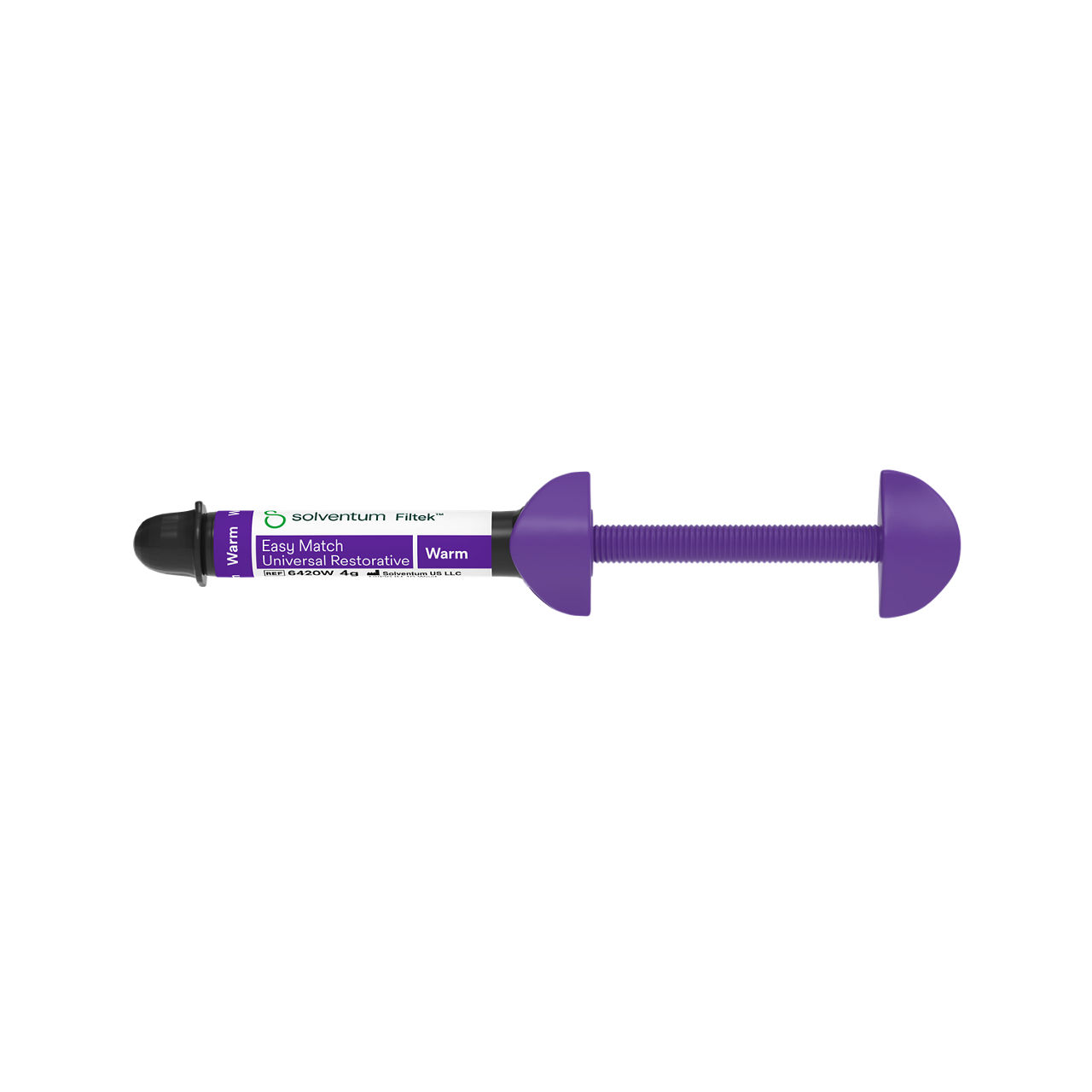 Solventum™ Filtek™ Easy Match Universal Restorative, 6420W, Warm, 4 g, Syringe, 1/BAG - Front, Center, Out of Packaging (1C0)