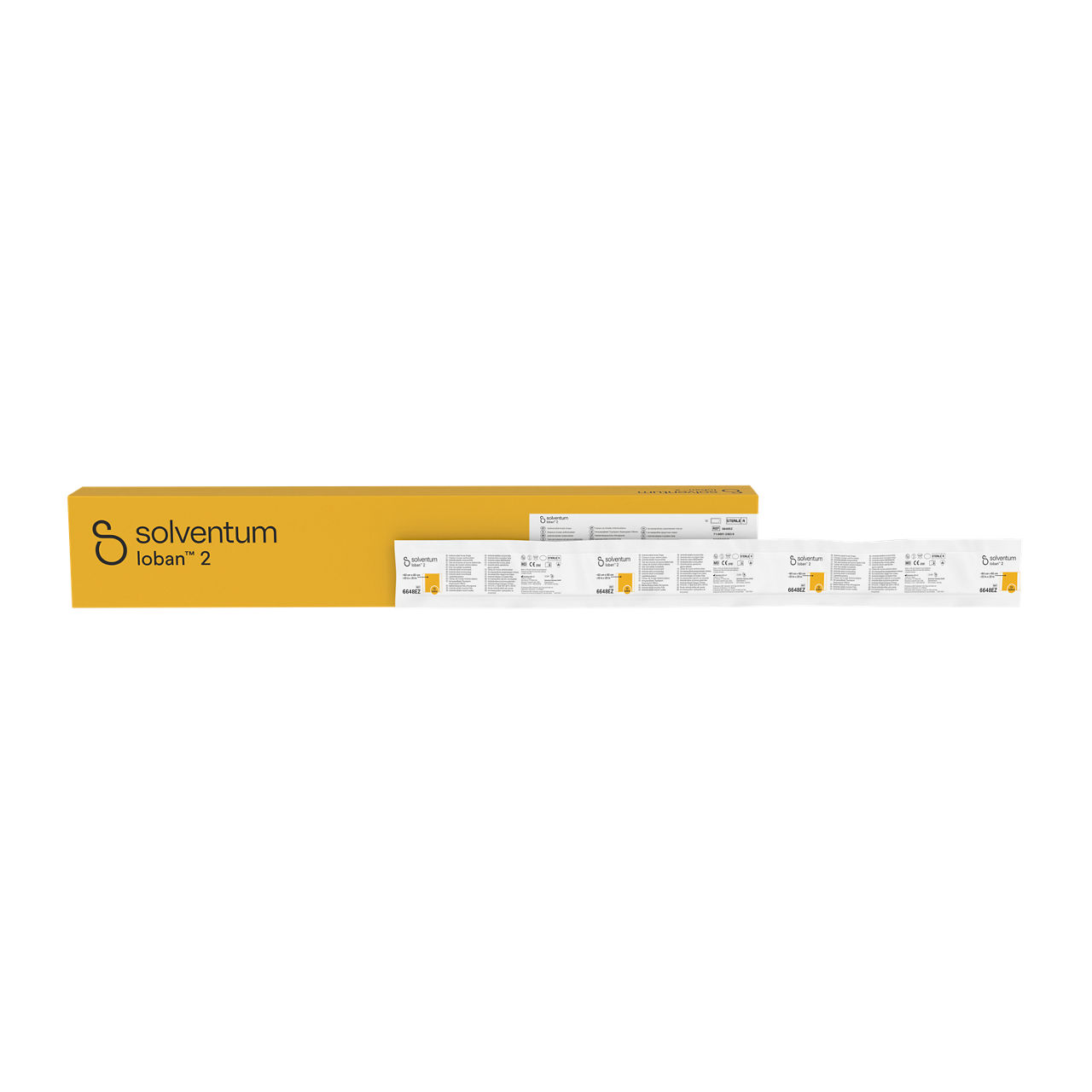 Solventum™ Ioban™ 2 Antimicrobial Incise Drape, 6648EZ, 10/CAR, 40CAR/CS