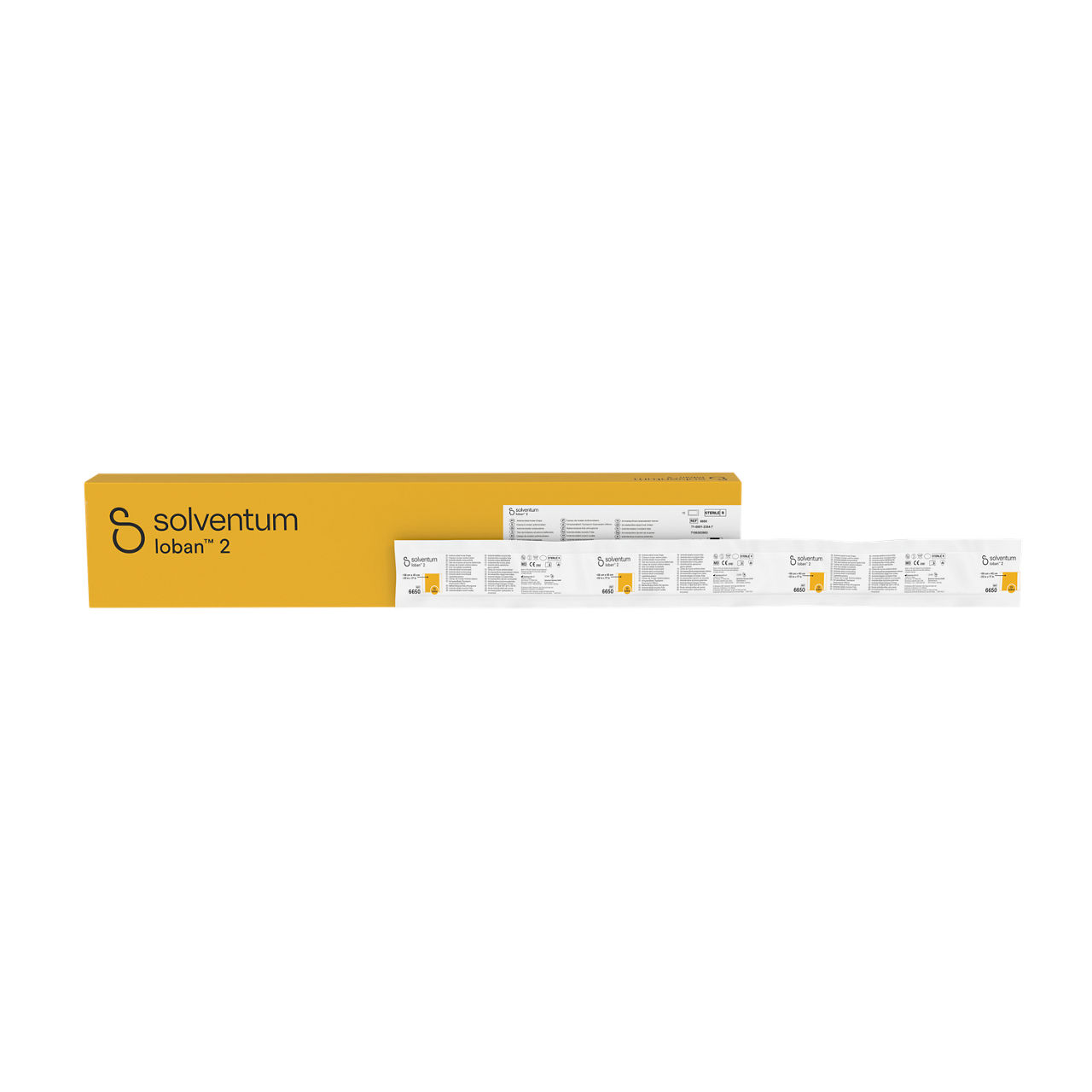 Solventum™ Ioban™ 2 Antimicrobial Incise Drape, 6650, Sterile, 10/CAR, 4CAR/CS