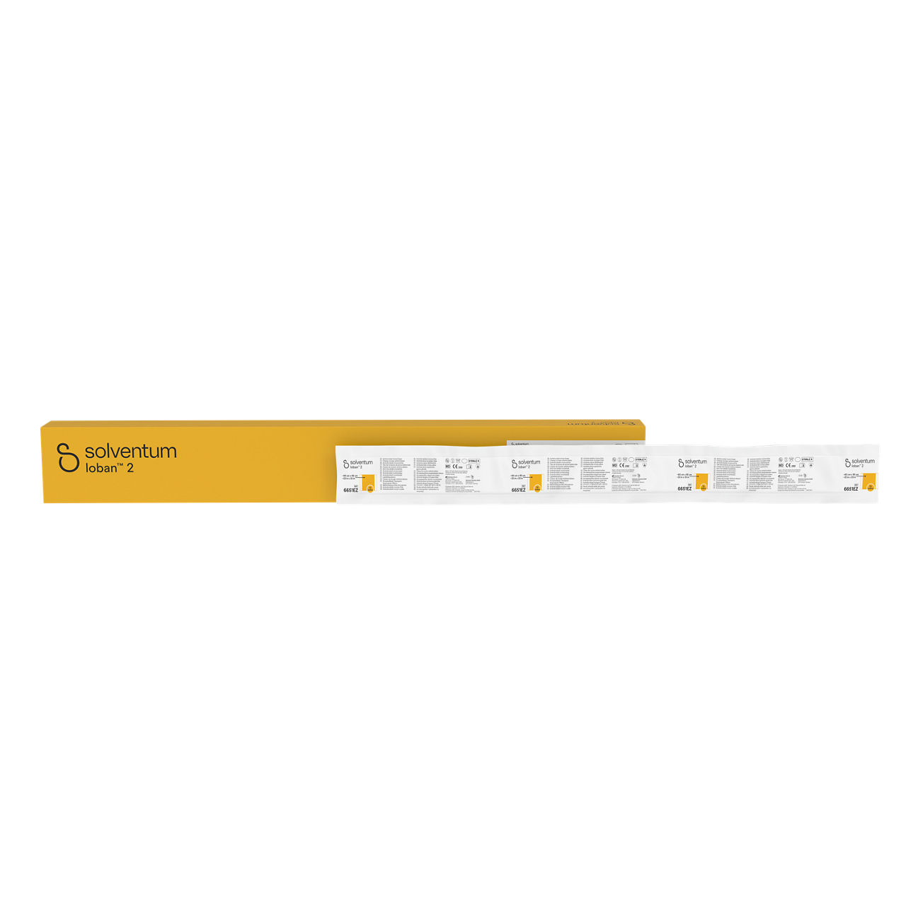 Solventum™ Ioban™ 2 Antimicrobial Incise Drape, 6651EZ, 23.622 in x33.465 in (60 cm x 85 cm), 10/CAR, 4 CAR/CS