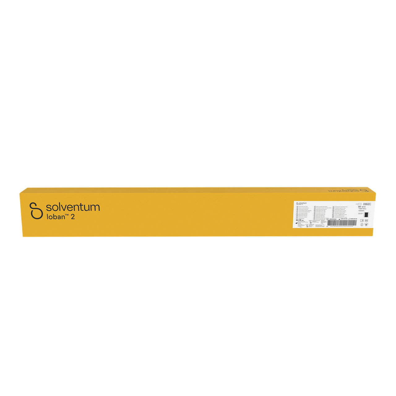 Solventum™ Ioban™ 2 Antimicrobial Incise Drape, 6651EZ, 23.622 in x 33.465 in (60 cm x 85 cm), 10/CAR, 4 CAR/CS - Front, Center, In Packaging (1C1)