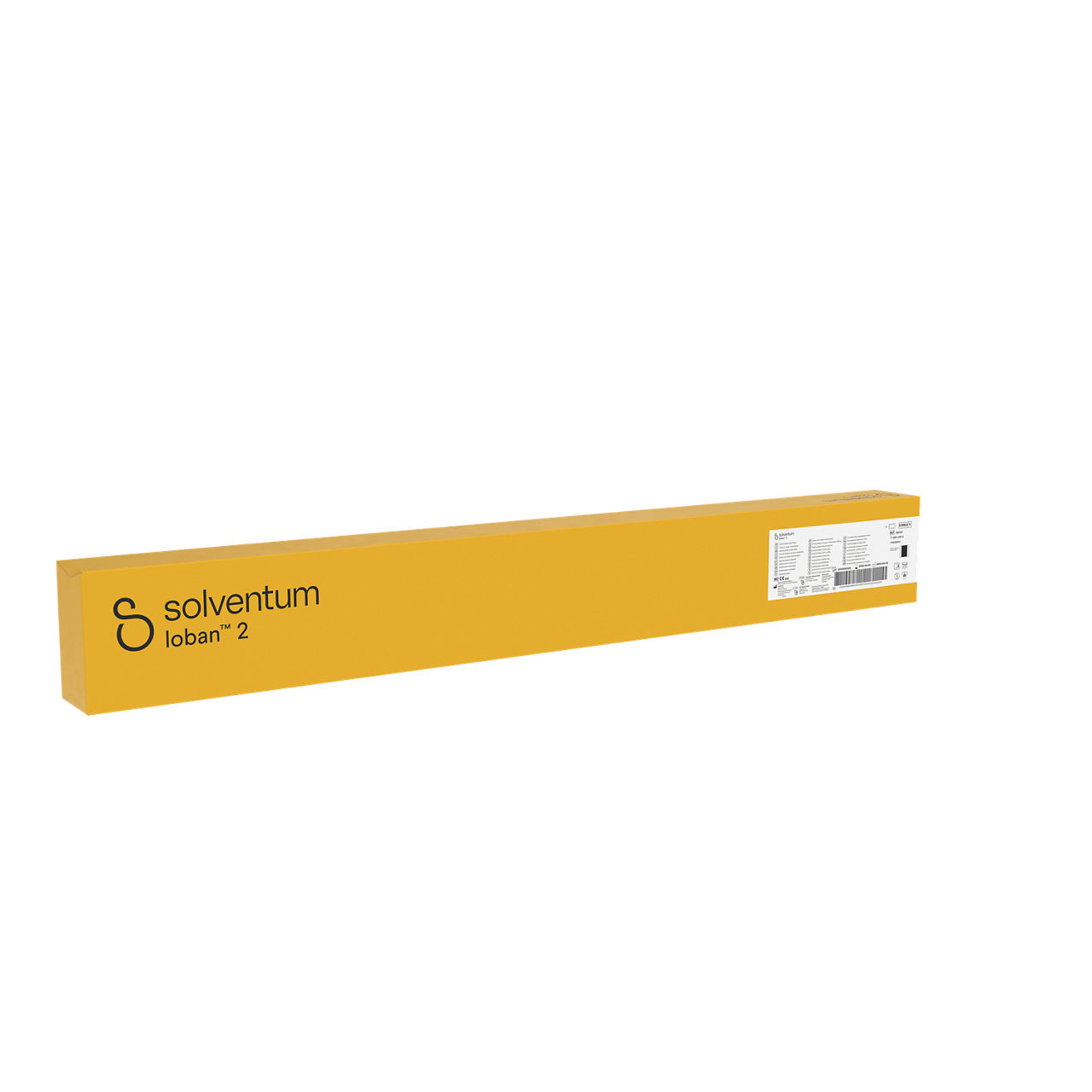 Solventum™ Ioban™ 2 Antimicrobial Incise Drape, 6651EZ, 23.622 in x 33.465 in (60 cm x 85 cm), 10/CAR, 4 CAR/CS - Front, Left, In Packaging (1L1)