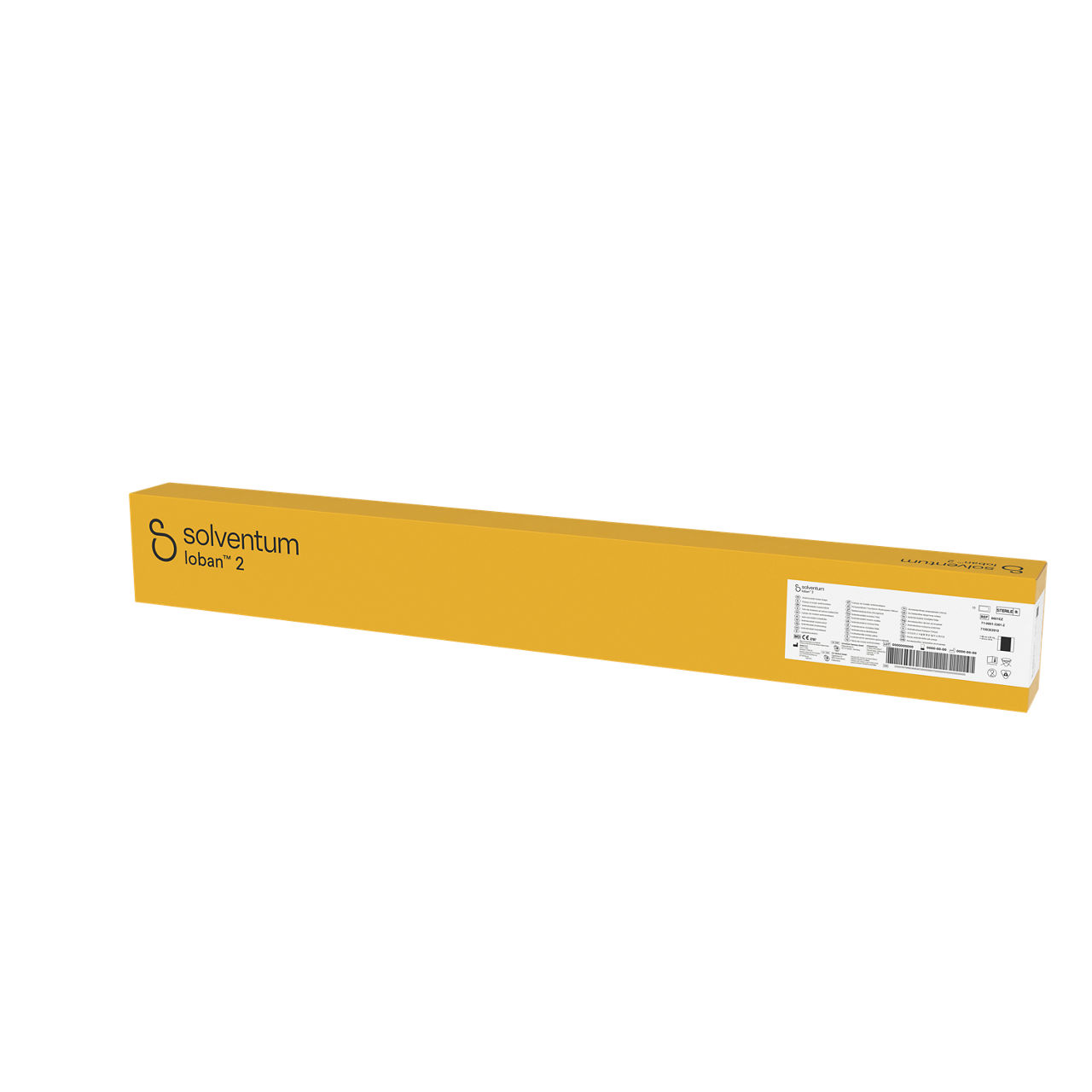 Solventum™ Ioban™ 2 Antimicrobial Incise Drape, 6651EZ, 23.622 in x 33.465 in (60 cm x 85 cm), 10/CAR, 4 CAR/CS - Front, Right, In Packaging (1R1)